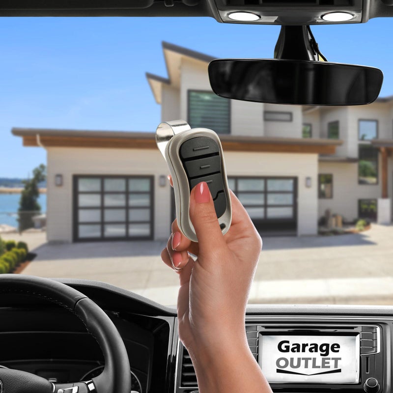 Garage Outlet Replacement 3 Button G3T-R Garage Door Remote Opener with Visor Clip for Genie-Intellicode 37330R, G3T-BX, GIT-3 (ACSCTG Type 3) 390/315 MHz - Image 5